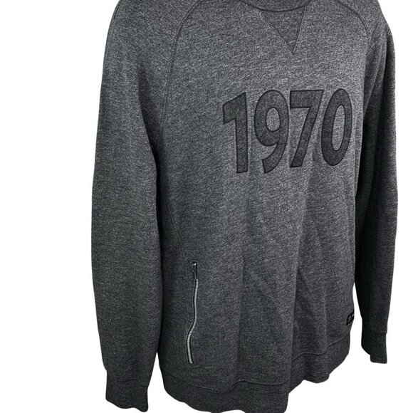 PSG Nike 1970 Gray Long Sleeve Pullover Sweatshirt Men’s L Soccer Football - Picture 2 of 10